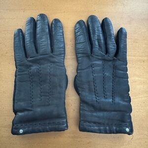 Men's Black Leather Gloves 😎❄️☀️🚗